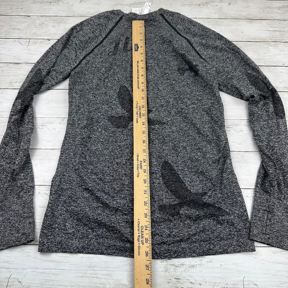 Oiselle Women's Flyte Fly Long Sleeve Workout Shirt Birds Thumb Holes Size Large - Picture 10 of 11